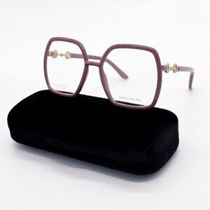 NEW GUCCI GG0890O 003 WOMEN PINK EYEGLASSES GUCCI